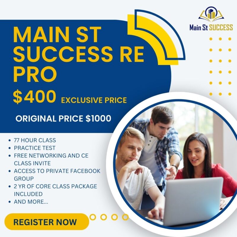 Main St Success RE PRO Main St Success